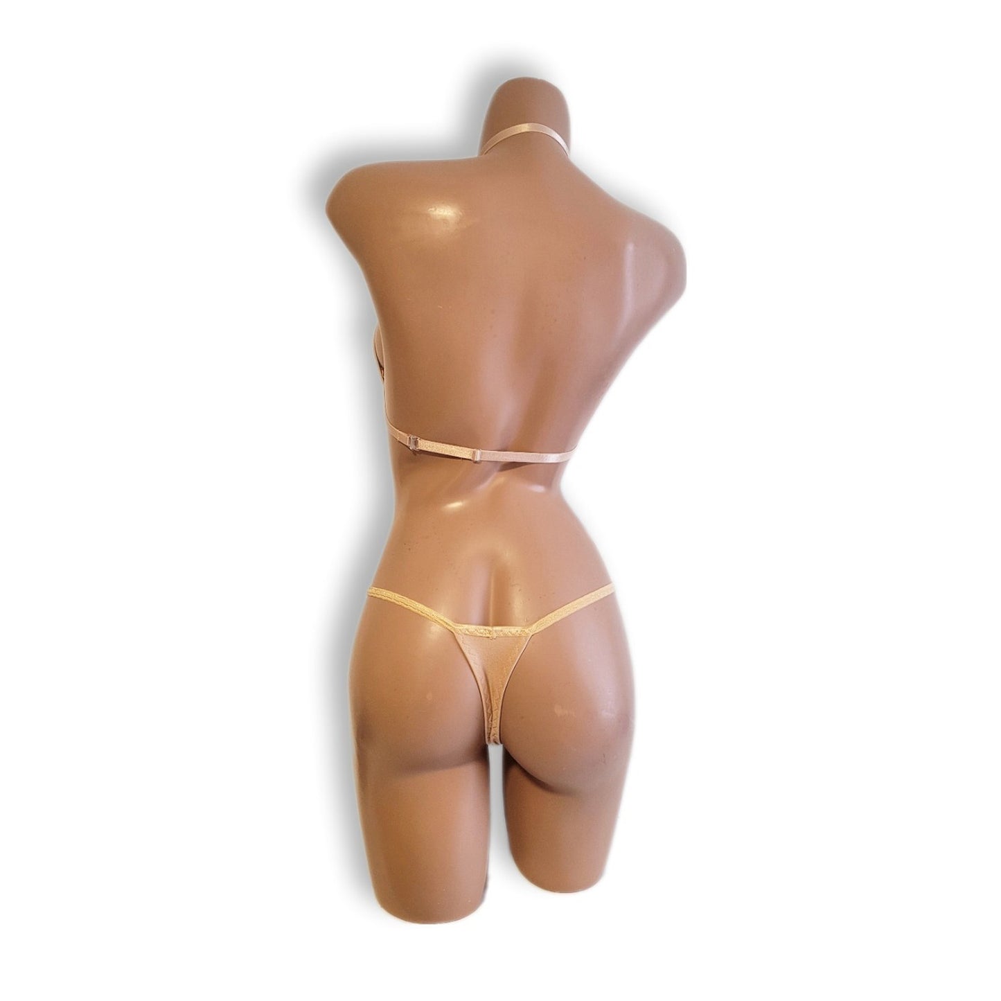 Beige Innerwear Set (with Built-in Pads)
