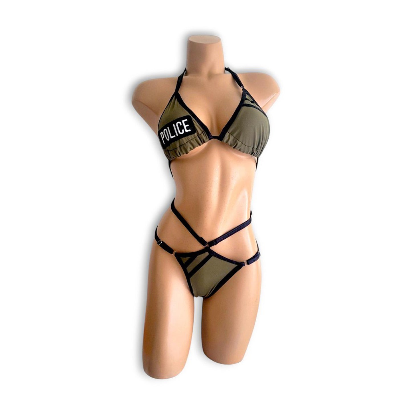 Police Diamond Shaped Bikini