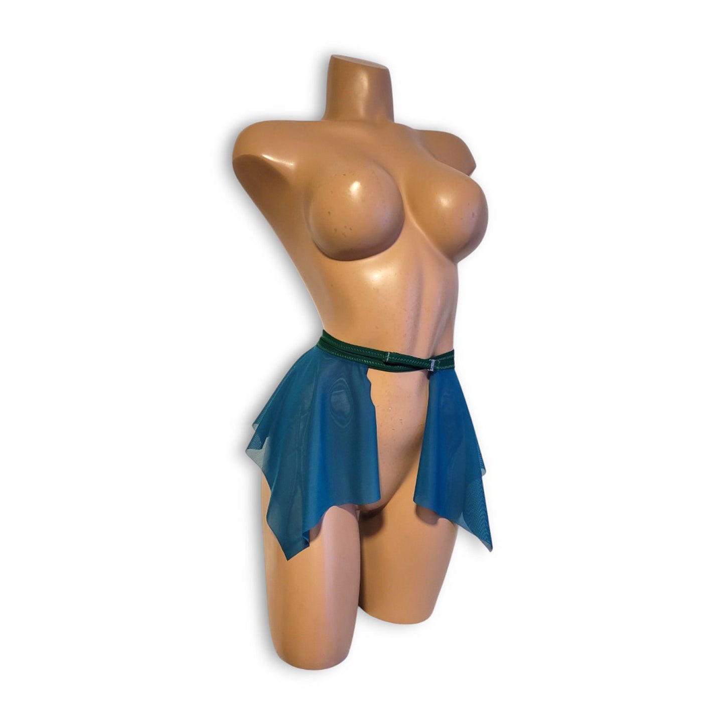 青ミニスカート
