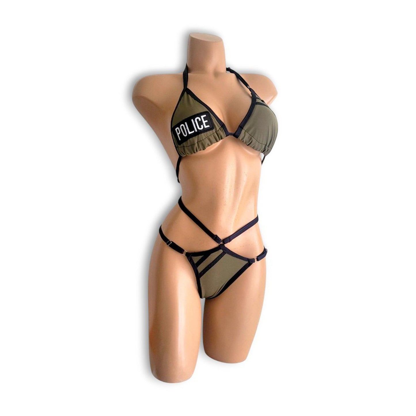 Police Diamond Shaped Bikini