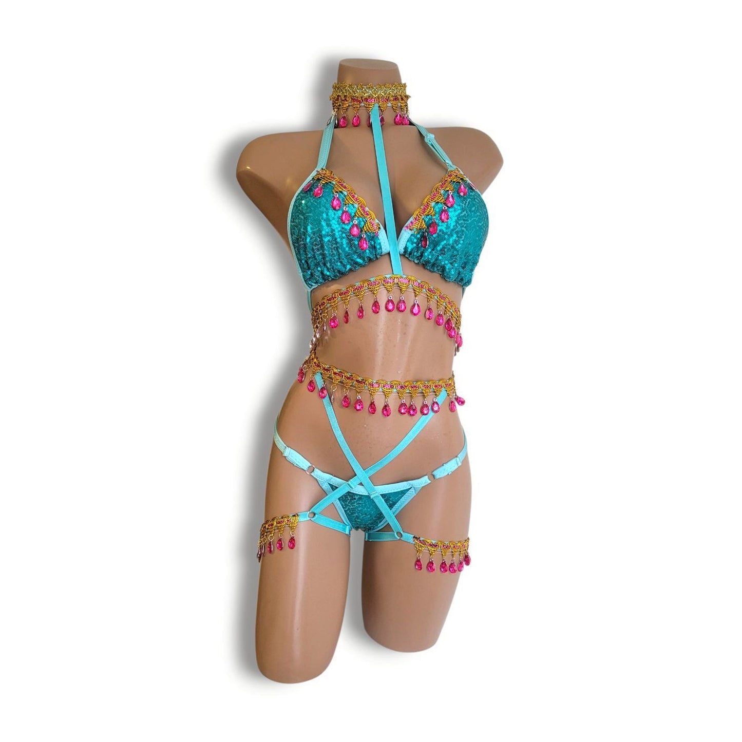 ミントアラビアンセパレートハーネスセット（ハーフバック）