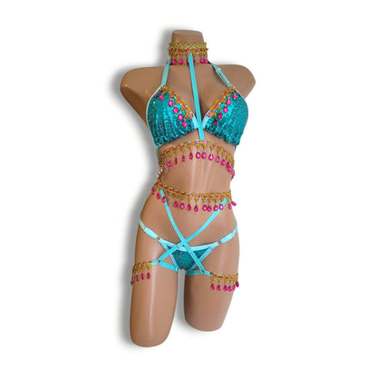 ミントアラビアンセパレートハーネスセット（ハーフバック）