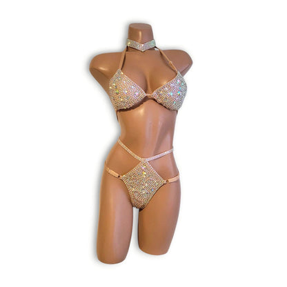 オーロラビジューハイウエストビキニA