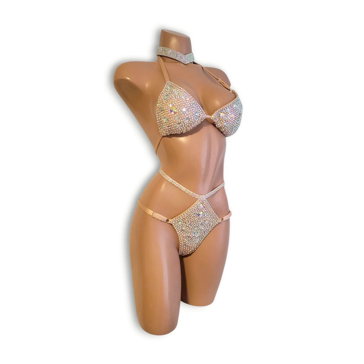 オーロラビジューハイウエストビキニA