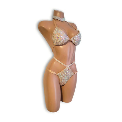 オーロラビジューハイウエストビキニA