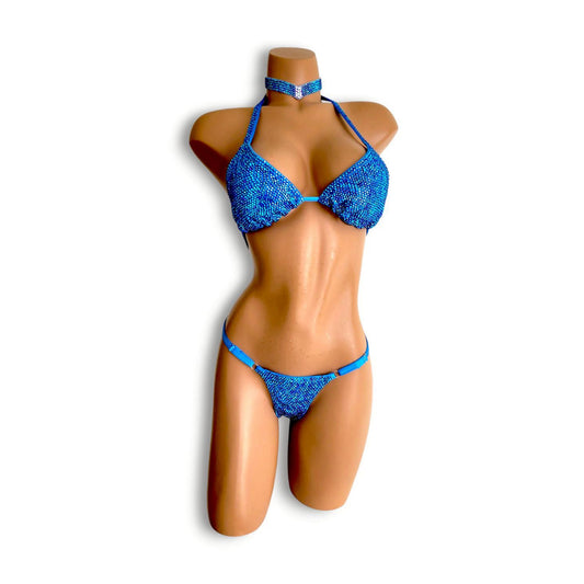 青ストーンTビキニ