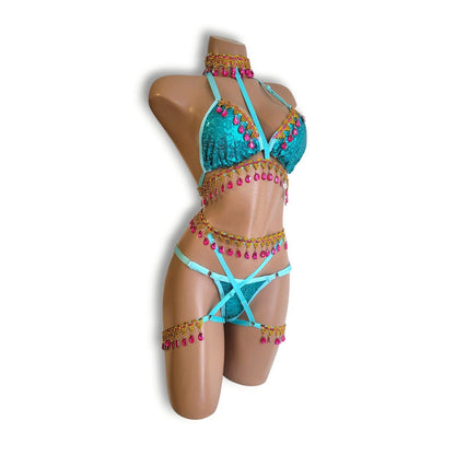 ミントアラビアンセパレートハーネスセット（Tバック）