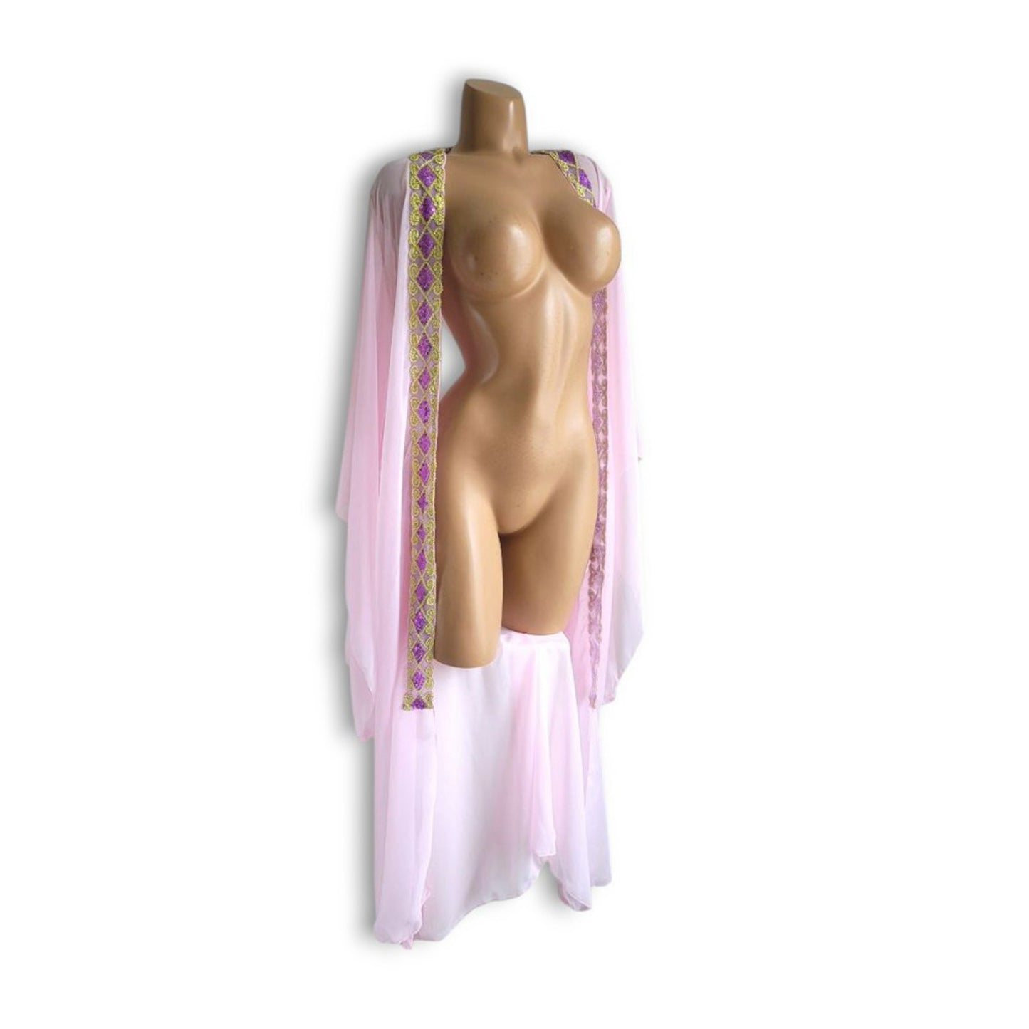 Peach Long Gown