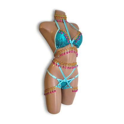 ミントアラビアンセパレートハーネスセット（ハーフバック）